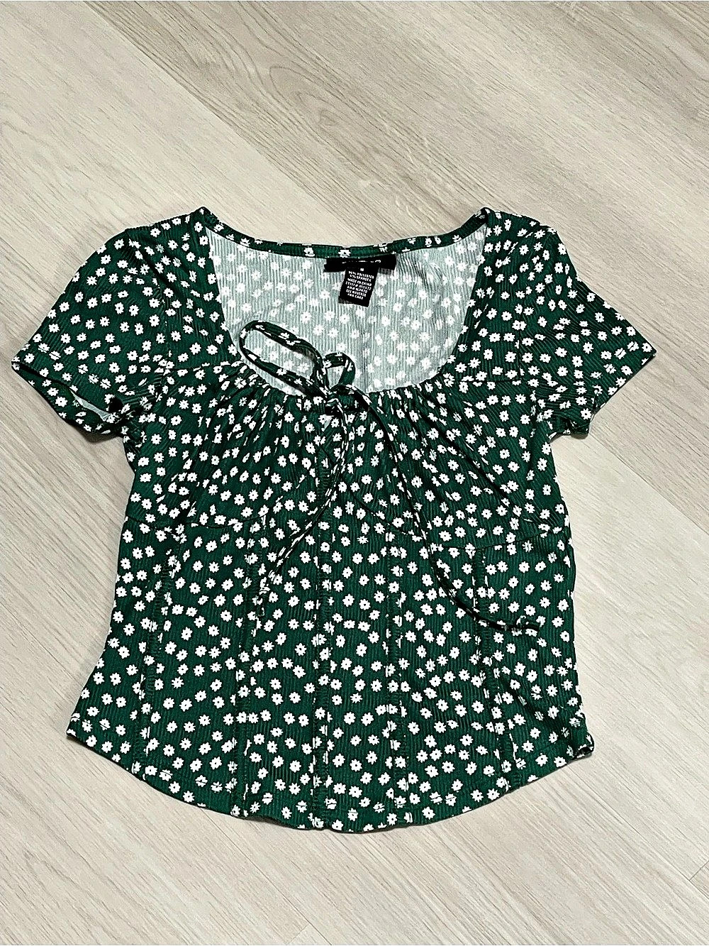 Floral Short Sleeve Blouse